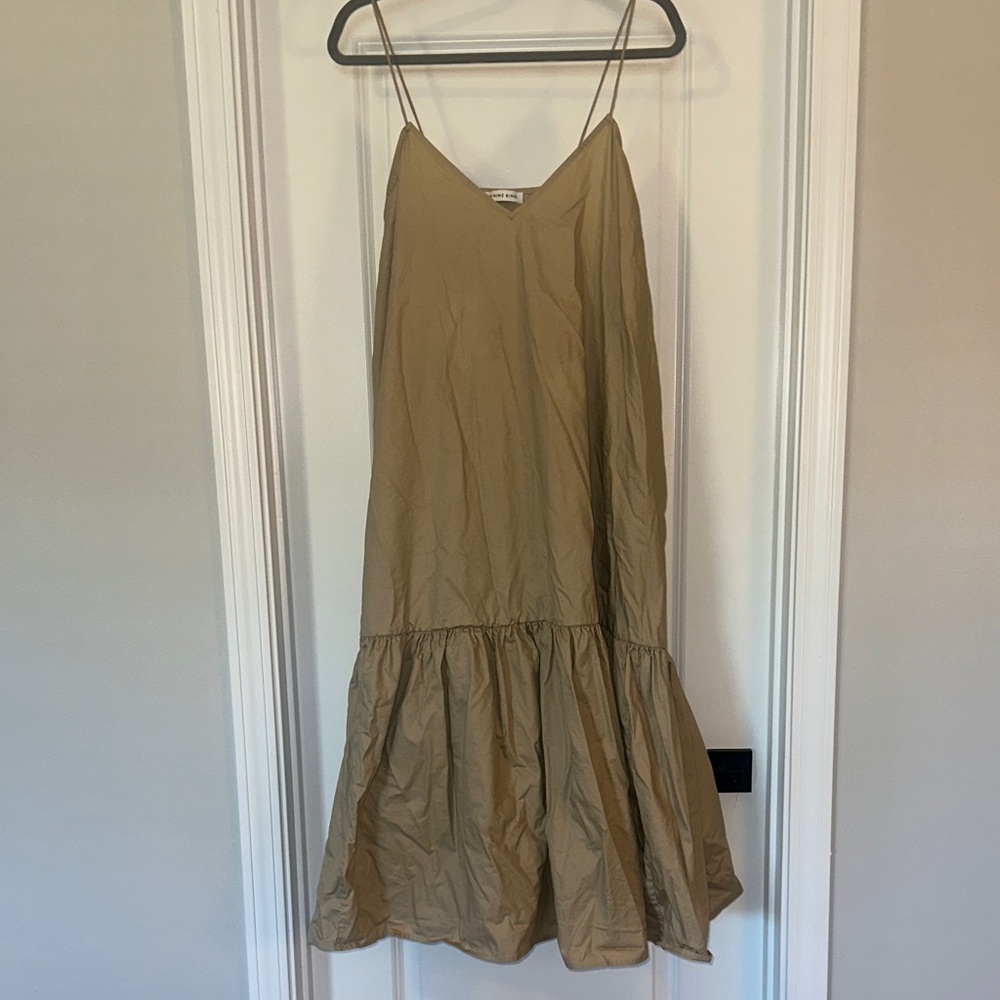 Anine Bing Tan Mini Dress